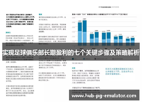 实现足球俱乐部长期盈利的七个关键步骤及策略解析 实现足球俱乐部长期盈利的七个关键步骤及策略解析